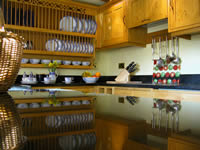 Fully equipped kitchen